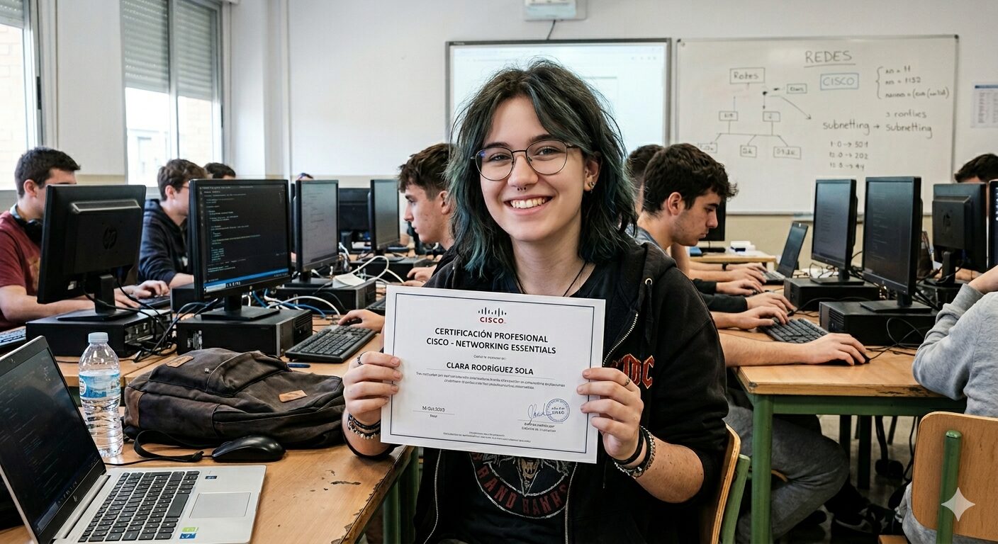 Impulsamos la empleabilidad de nuestros alumnos con certificaciones tecnológicas internacionales de Cisco