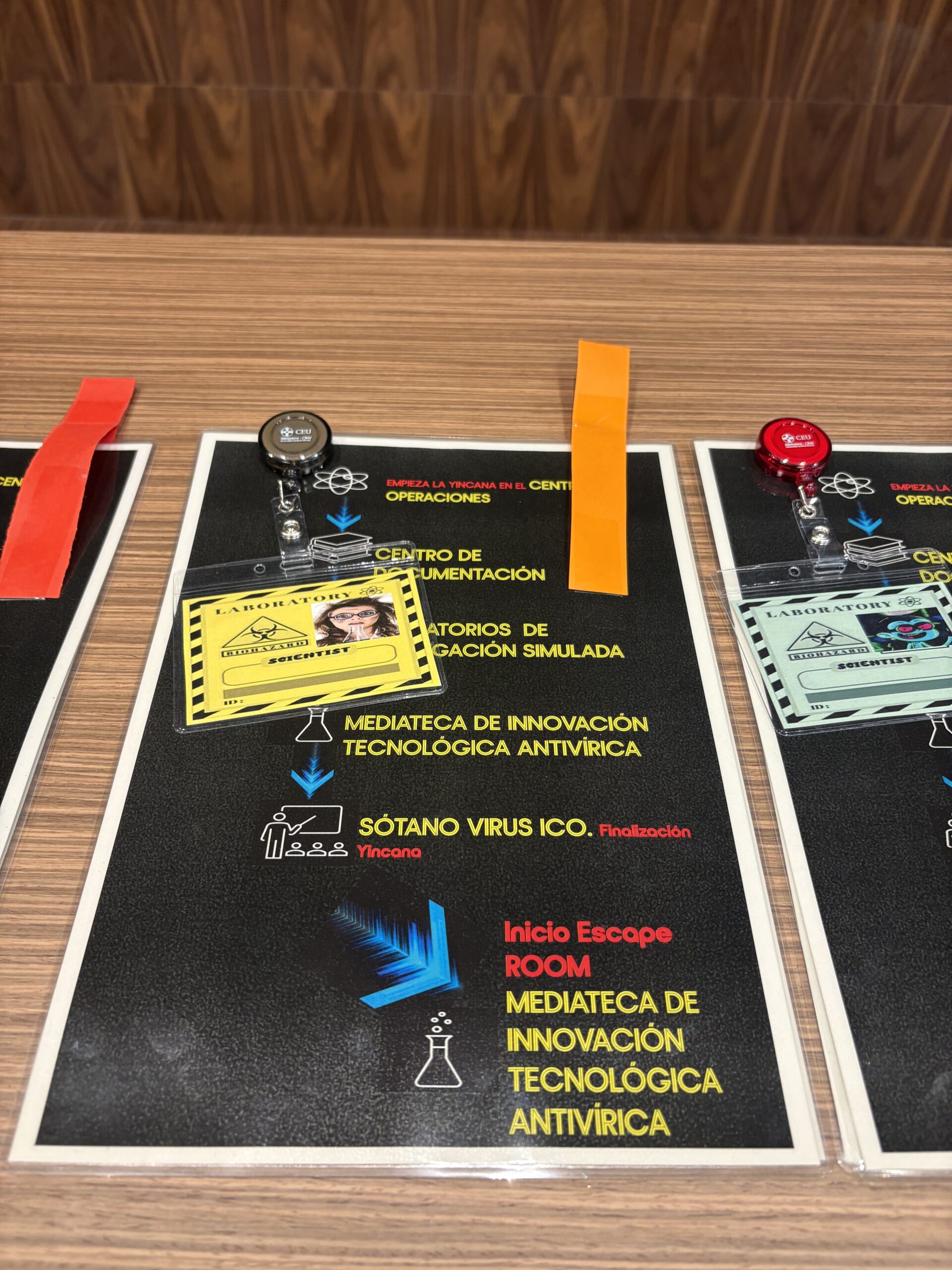 gincana material Escape Room y gincana en la biblioteca